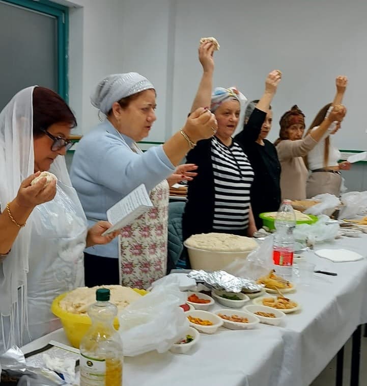 Ханукальная афрашат-хала в Афуле