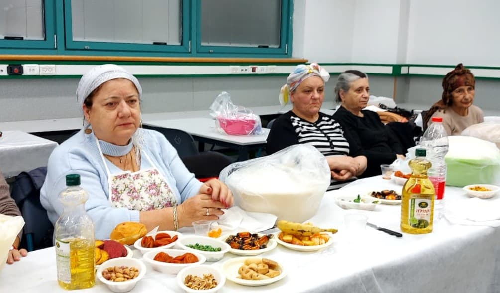 Ханукальная афрашат-хала в Афуле