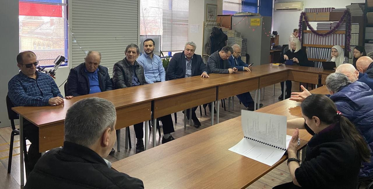 Презентация книги Хизгила Авшалумова состоялась в Дагестанской республиканской библиотеке для незрячих
