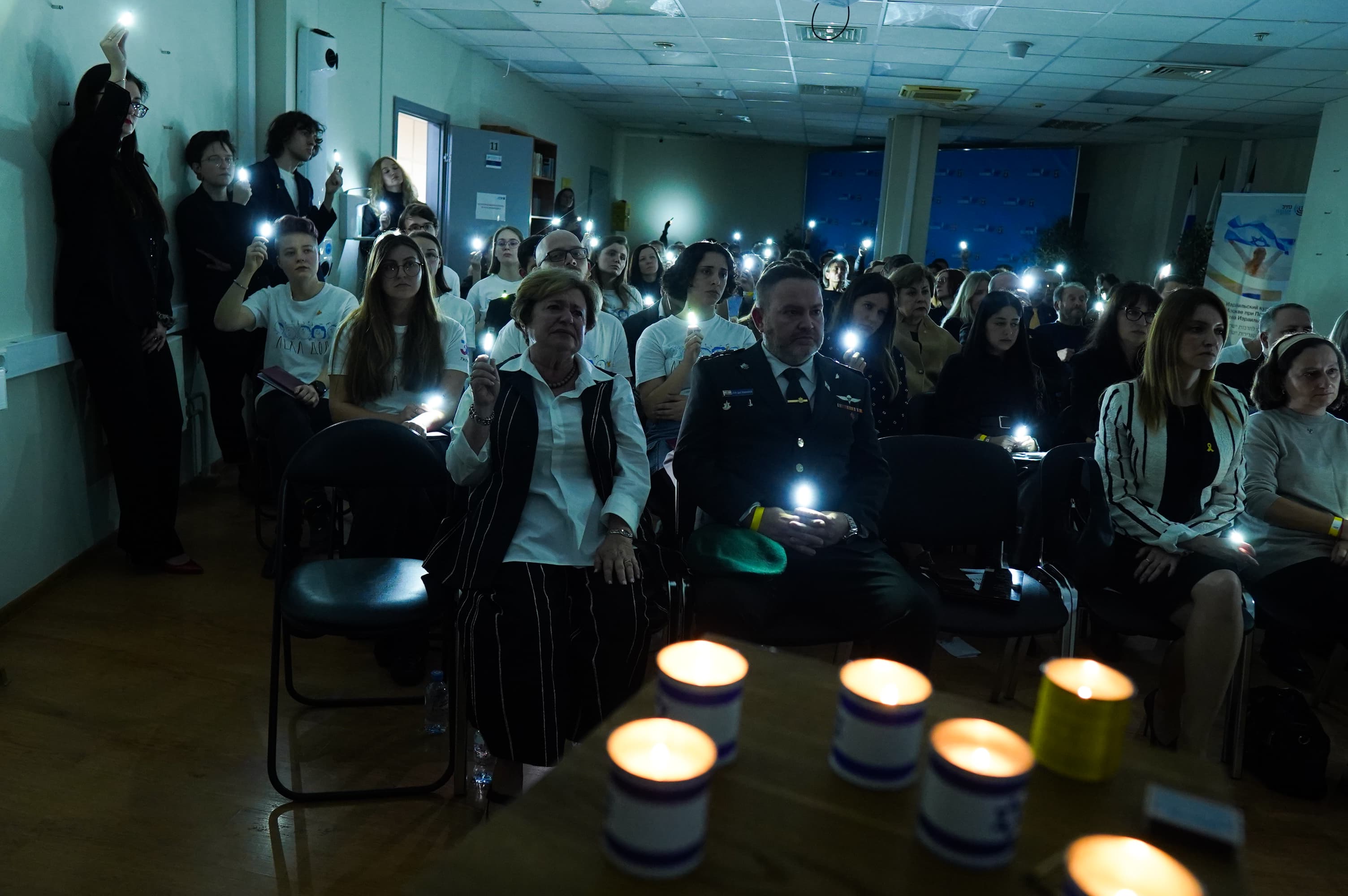 В Москве состоялся вечер памяти «Свеча надежды», посвященный годовщине трагедии 7 октября