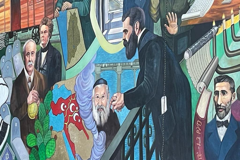 Подаренный Мексикой мурал в зоне прилета Бен-Гуриона рассказывает историю еврейского народа