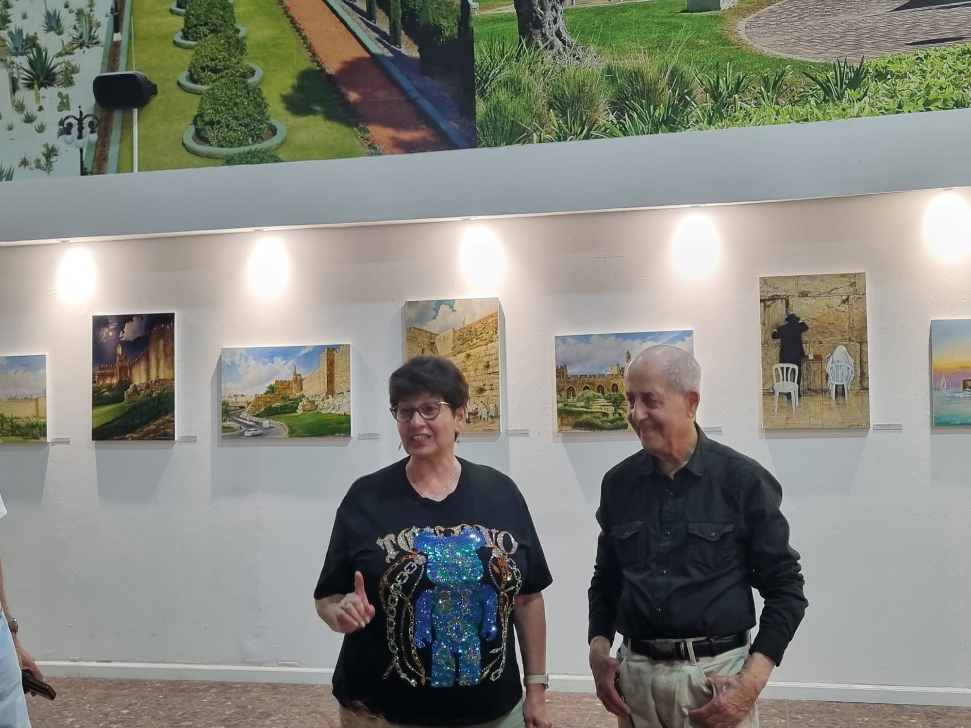 Выставка художника Ариэля Агарунова проходит в Акко