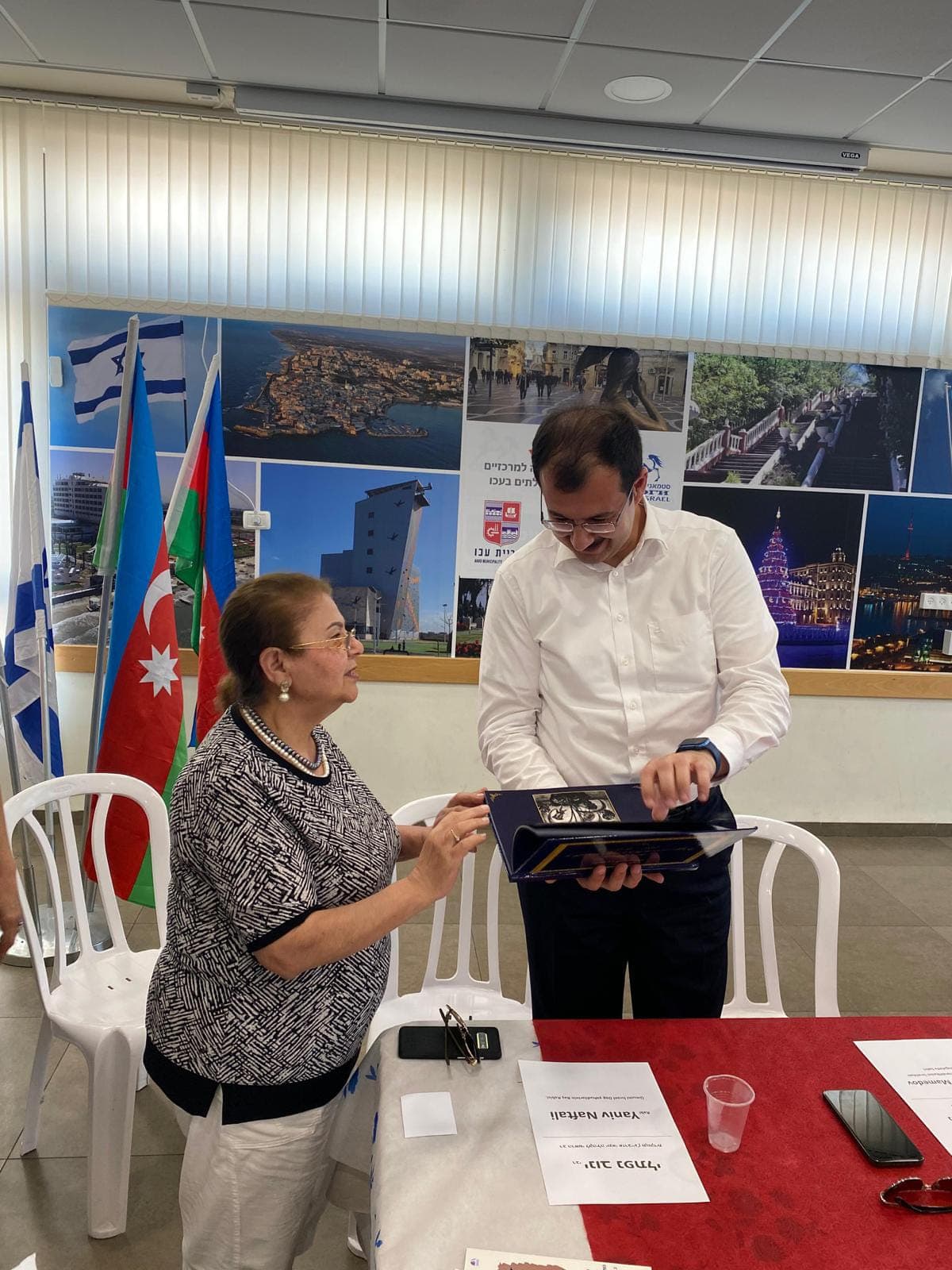 Посол Азербайджана в Акко: в атмосфере дружбы