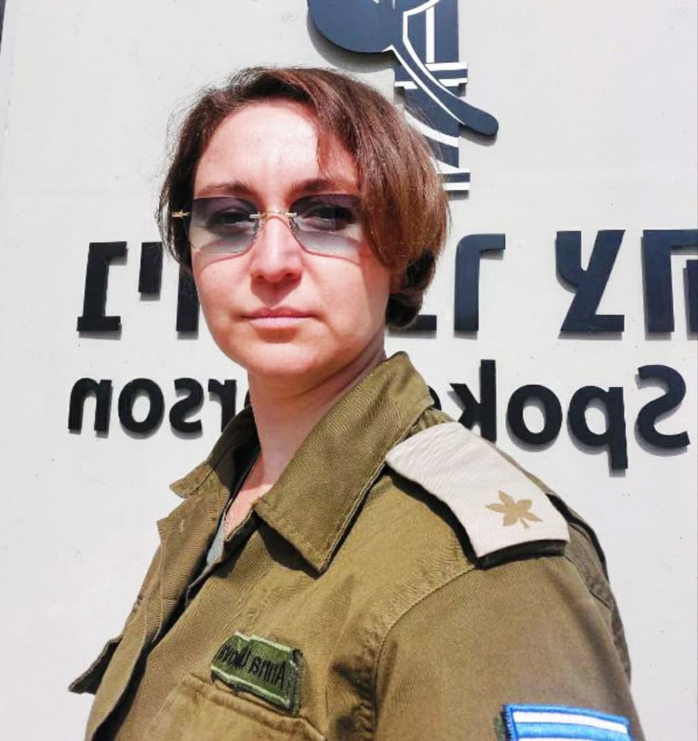 Представитель ЦАХАЛа Анна Уколова: «У нас одна страна и мы должны ее защитить»