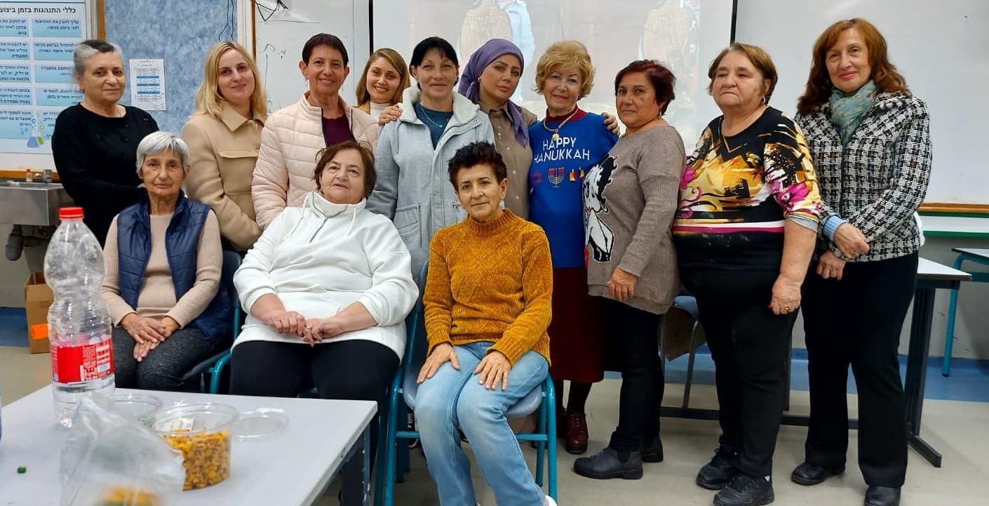Ханукальная афрашат-хала в Афуле