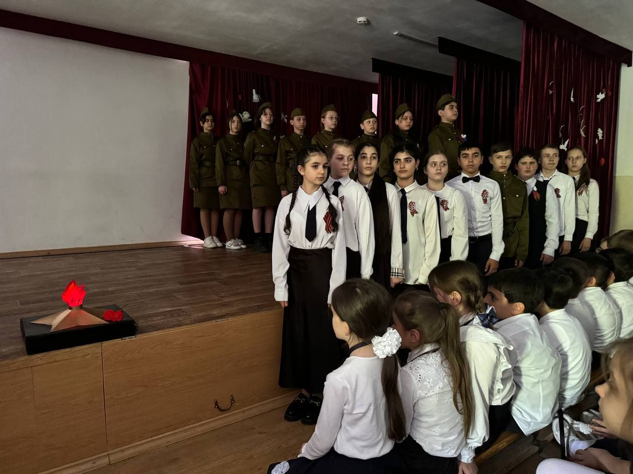 День Победы в пятигорской еврейской школе