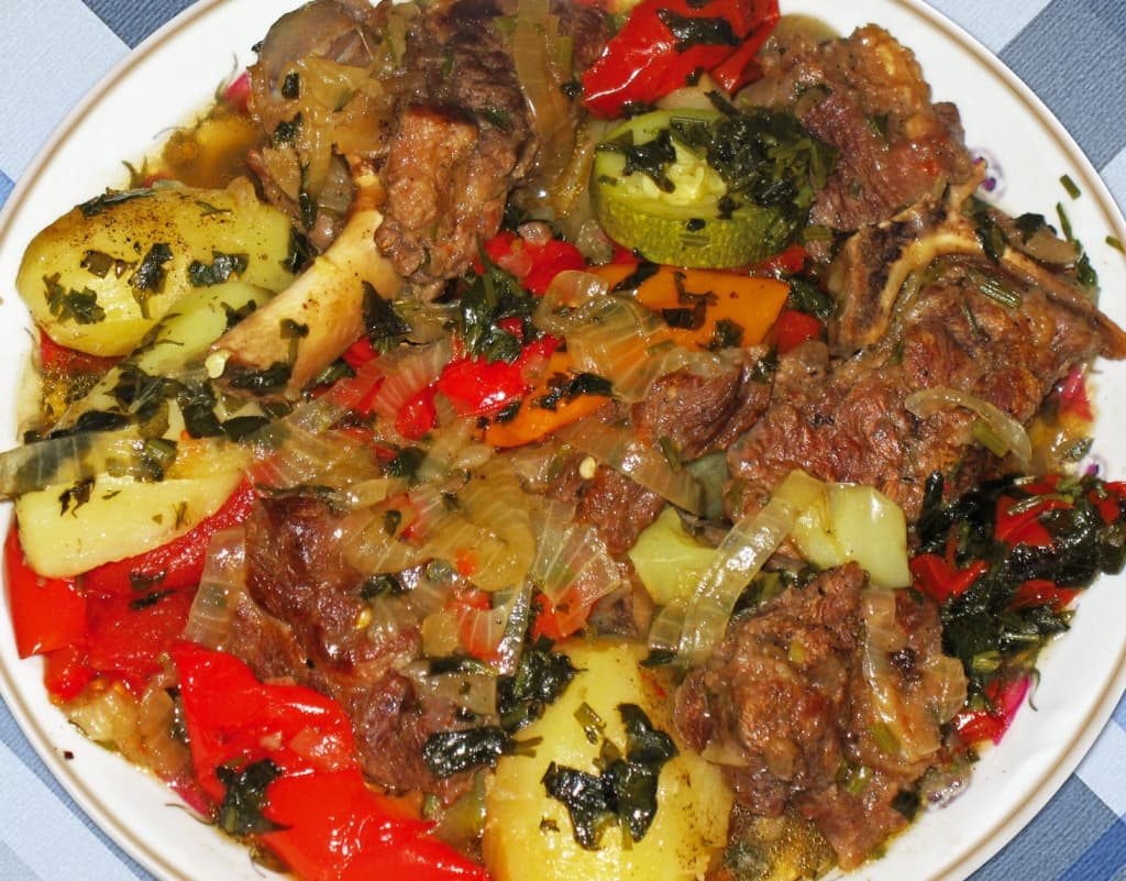 Кухня горских евреев. Хашлама
