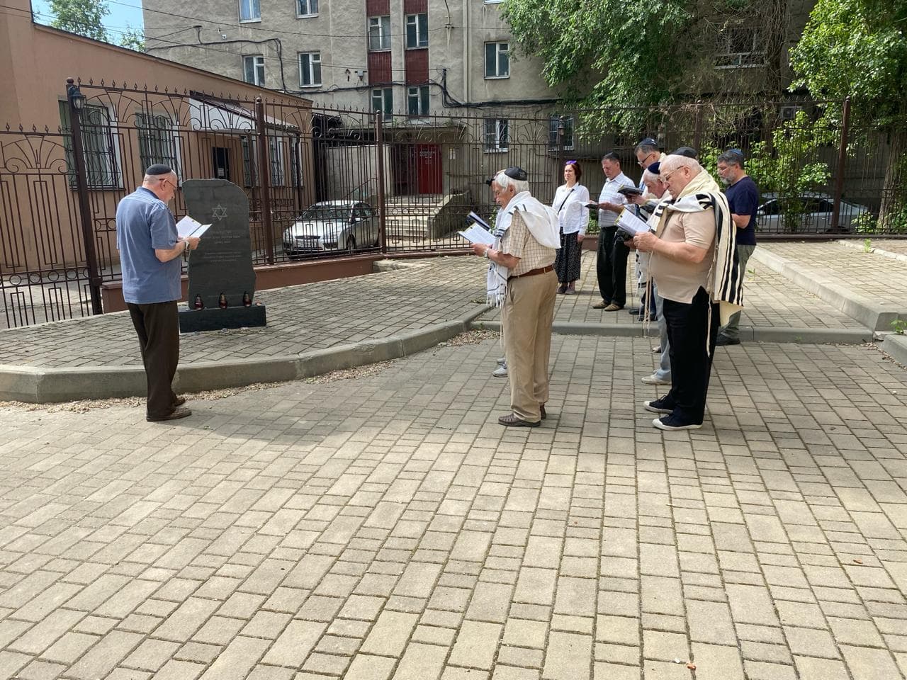 В синагоге Воронежа отметили День Cпасения и Освобождения и почтили память погибших