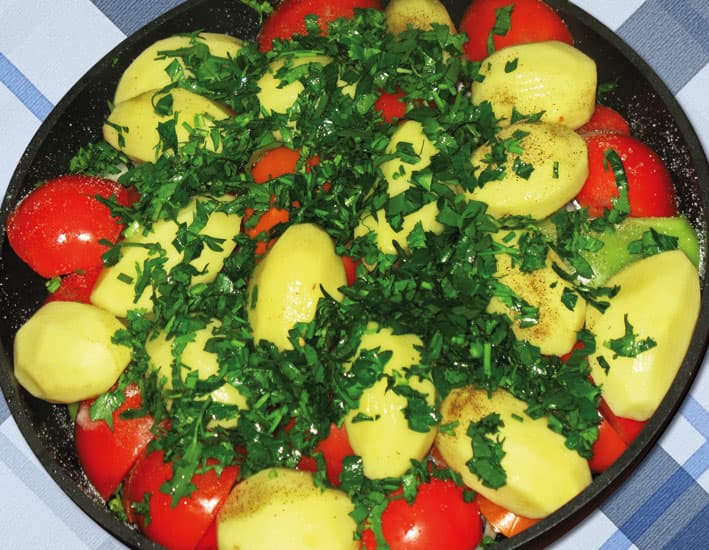 Кухня горских евреев. Хашлама