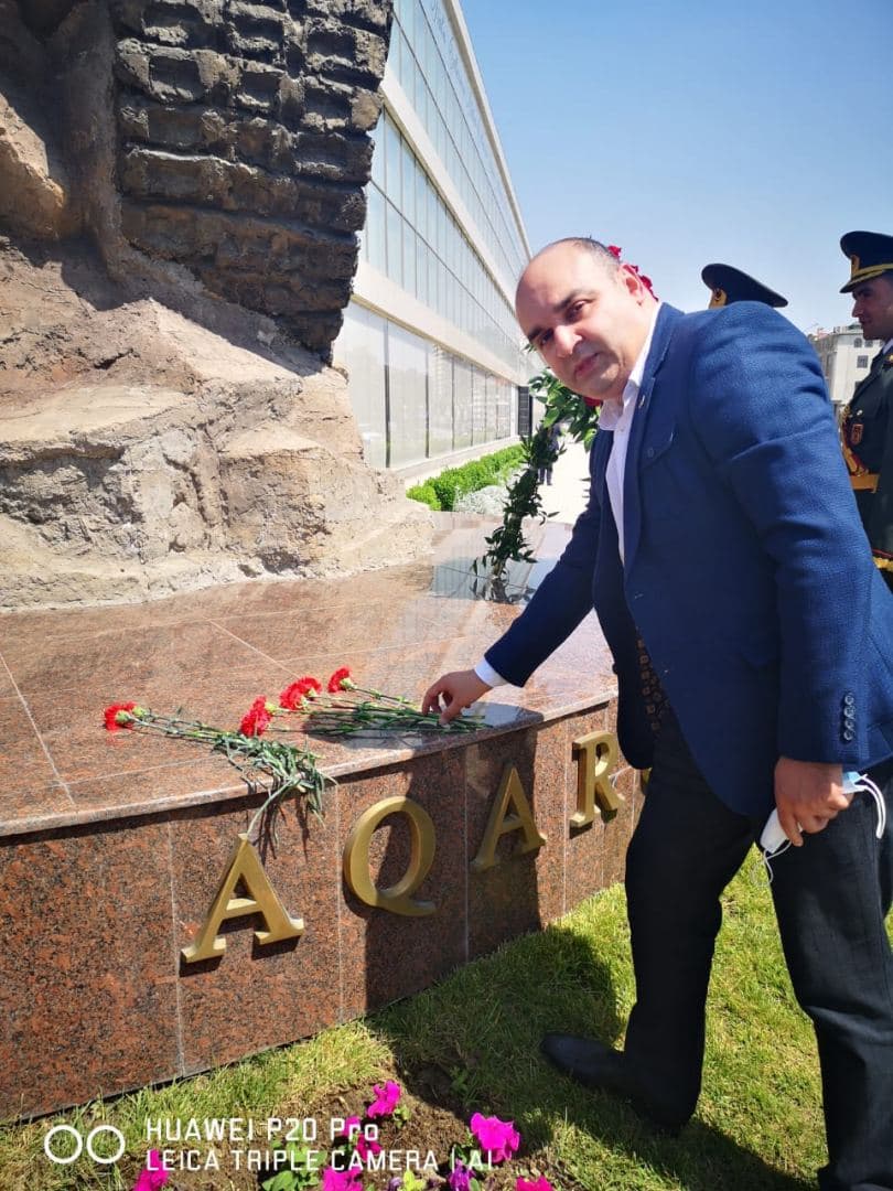 В «АзИз» почтили память национального героя Азербайджана Альберта Агарунова