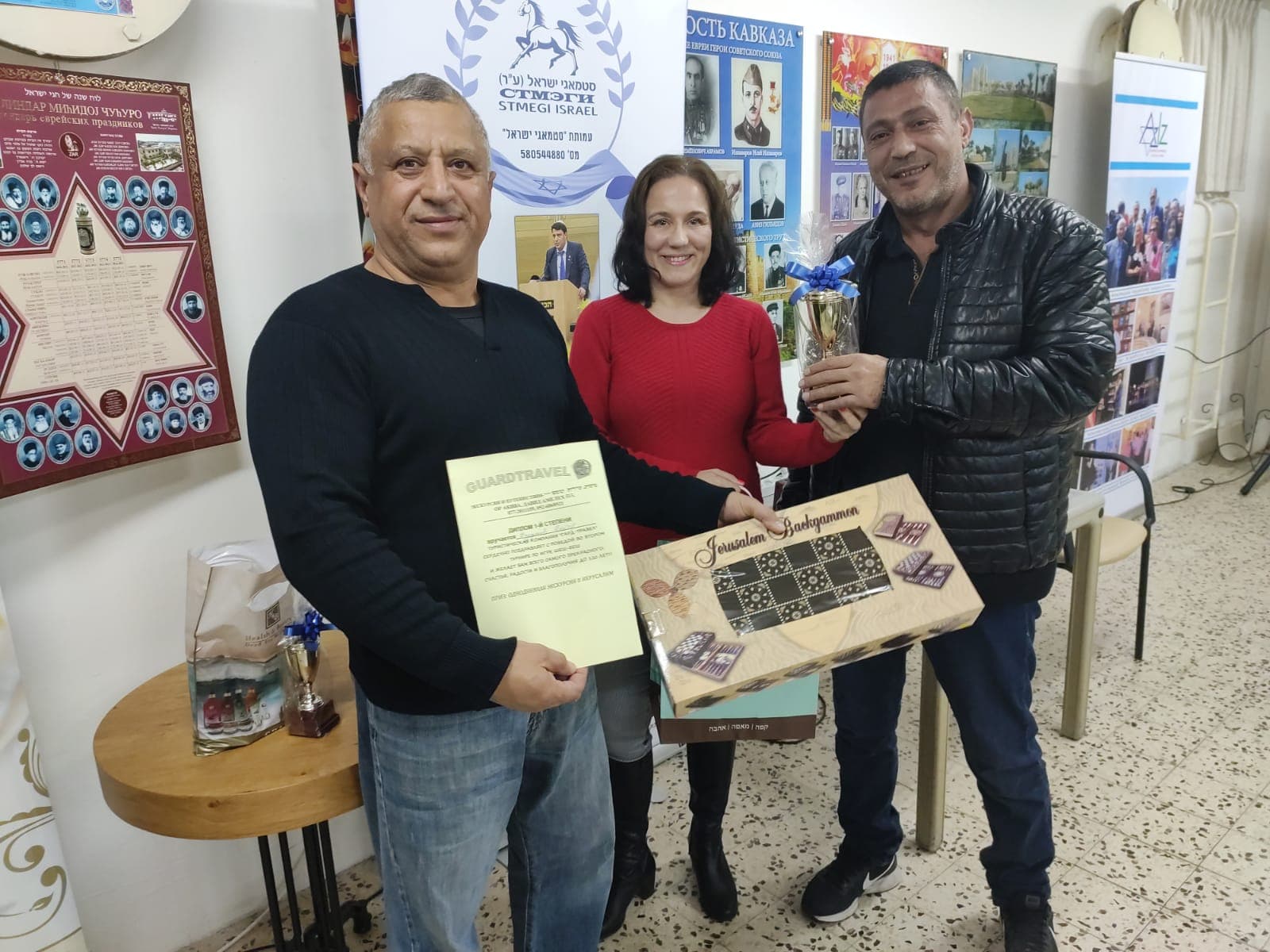 Ор-Акива: на II городском турнире по нардам «Шеш-Беш»