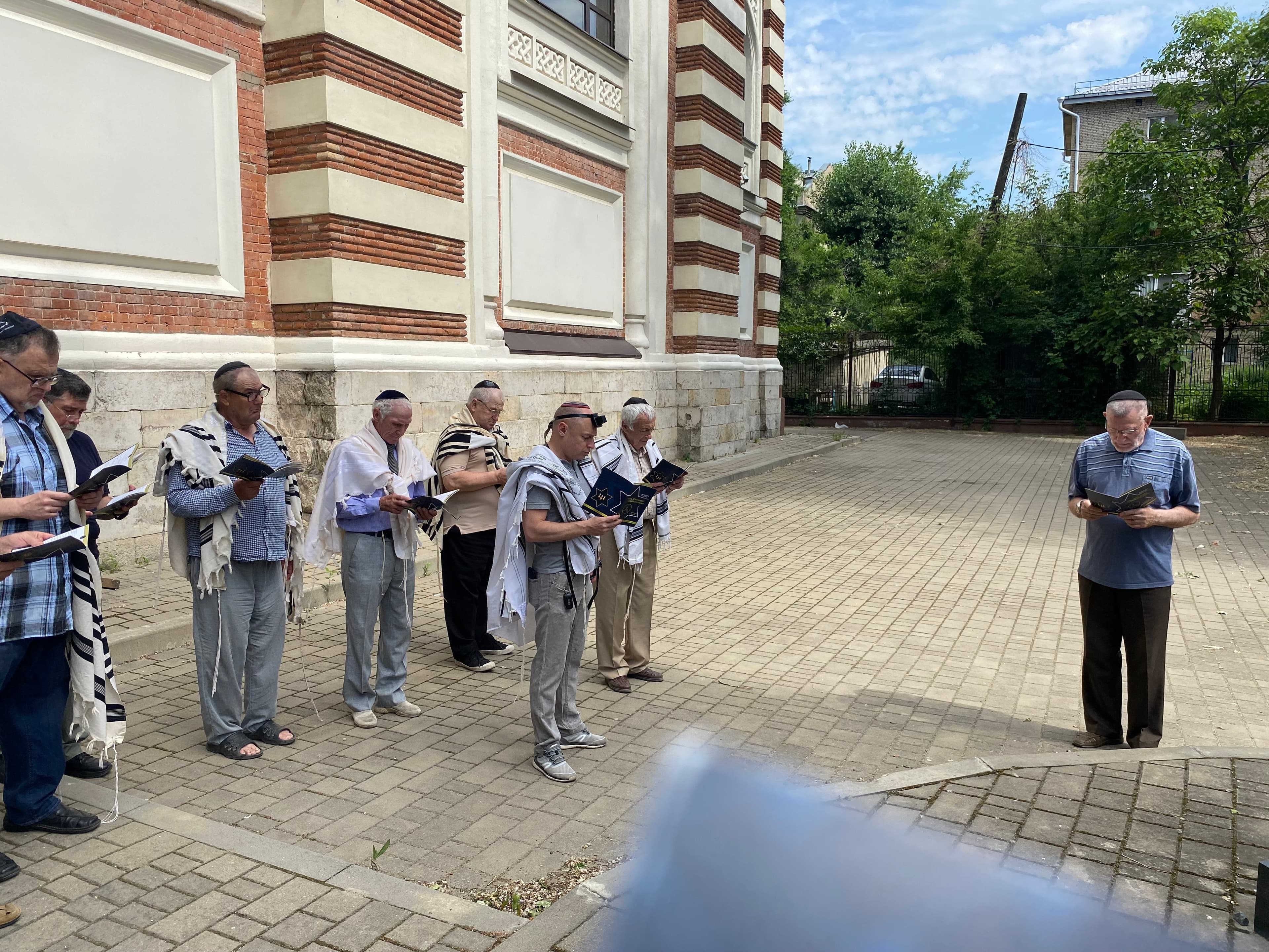 В синагоге Воронежа отметили День Cпасения и Освобождения и почтили память погибших